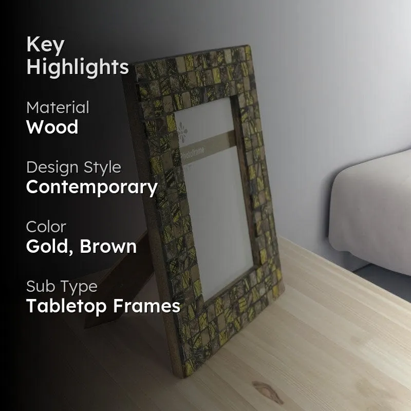 Get Me Jewlled Photo Frame - Gold media 2