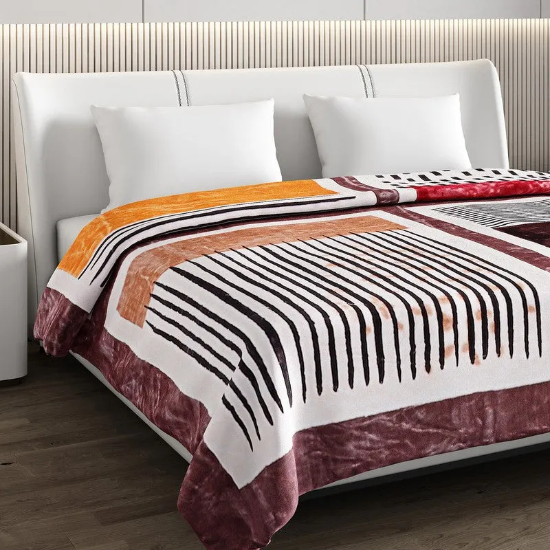 Monte Carlo Autumn Aura Blanket - 900 GSM media 4