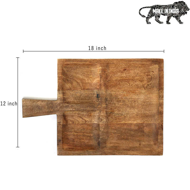 Aabha Mango Wood Platter media 7