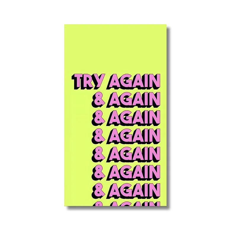 Try Again Wall Art media 3