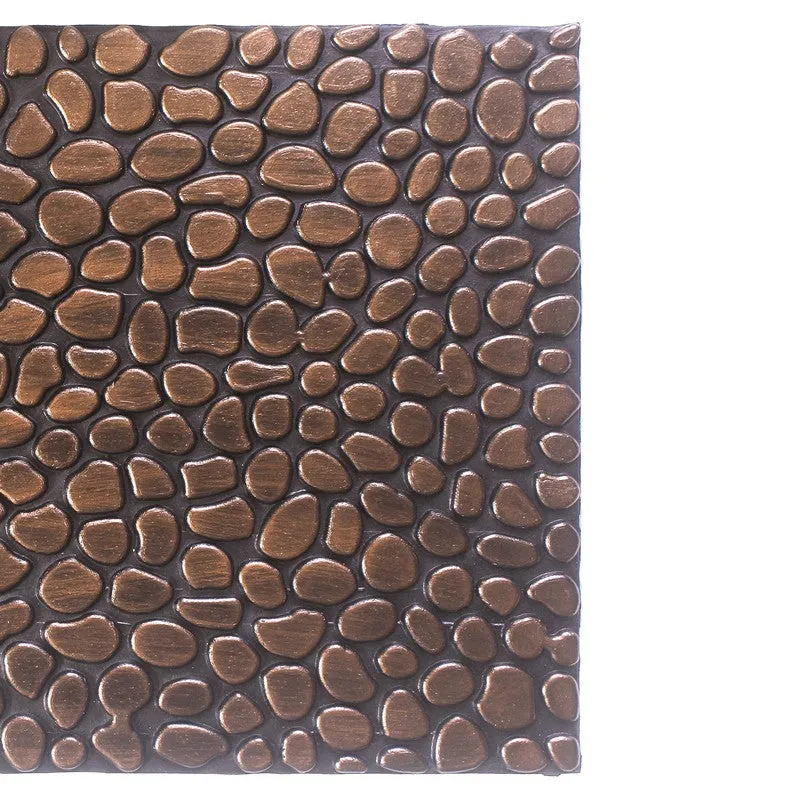 Tivo Abstract Rubber Door Mats - Brown media 6