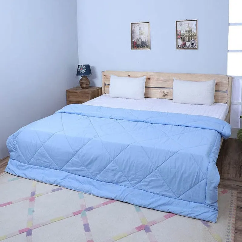 Adova Reversible Microfiber Comforter (Dark & Light Blue) - 120 GSM media 3