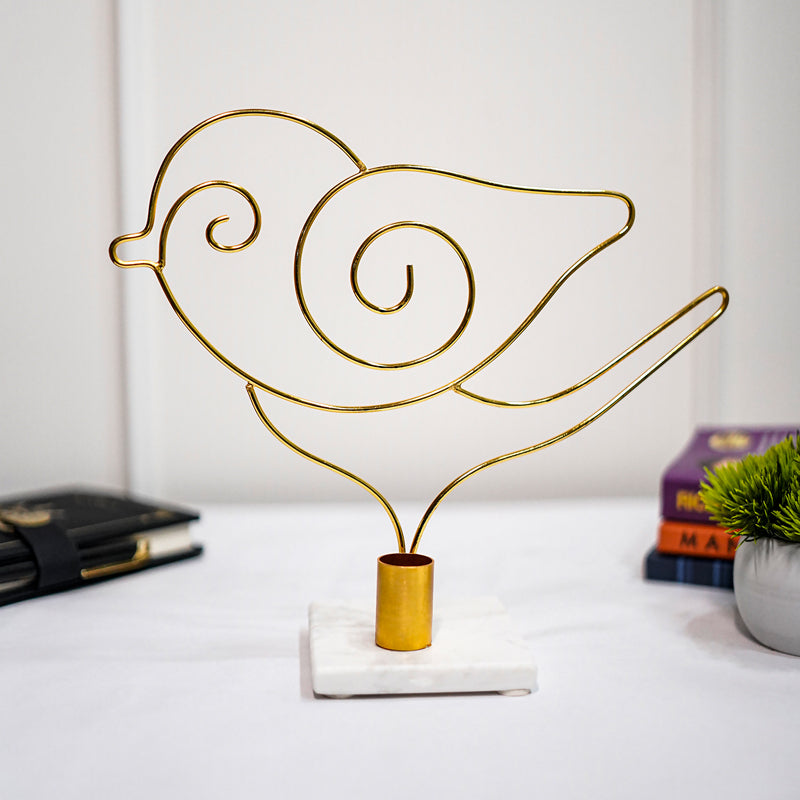 Avian Lines Handmade Candle Holder