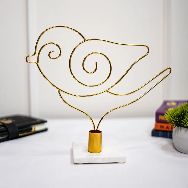 Avian Lines Handmade Candle Holder media 1