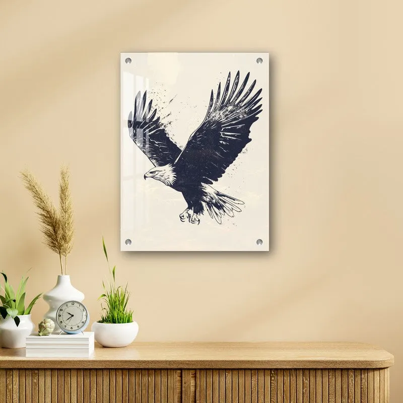 Skybound Eagle Flight Acrylic Wall Art media 4