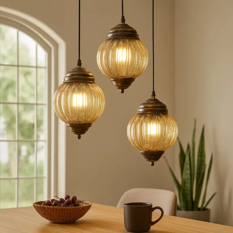 Orbelux Metal Cluster Ceiling Lamp media 4