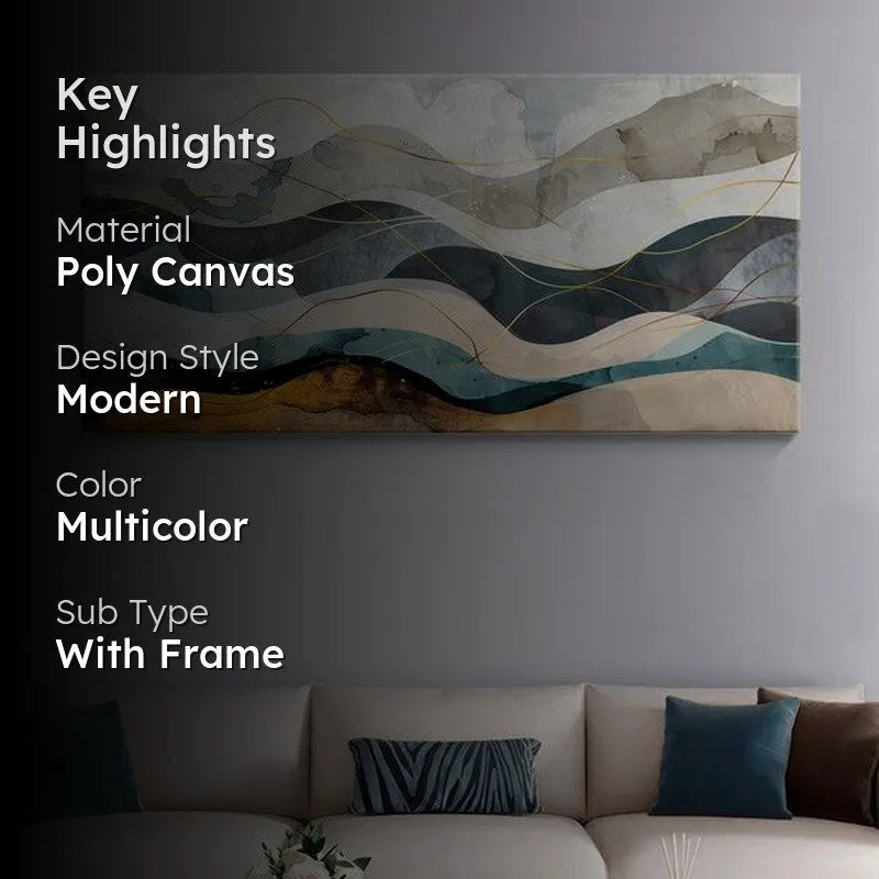 Ultra Waves Wall Painting media 2