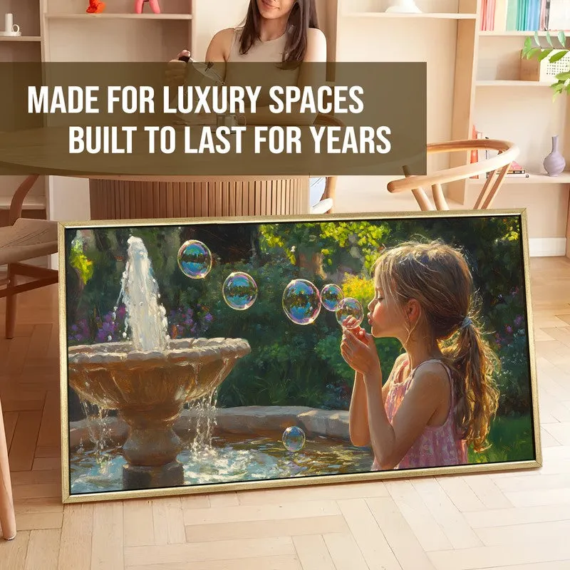 Innocence Canvas Wall Painting With Frame media 5