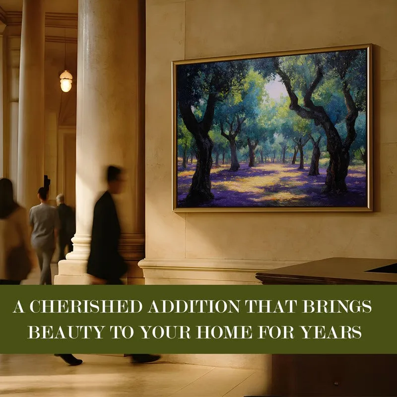 Whisperwood Canvas Wall Painting With Frame media 7