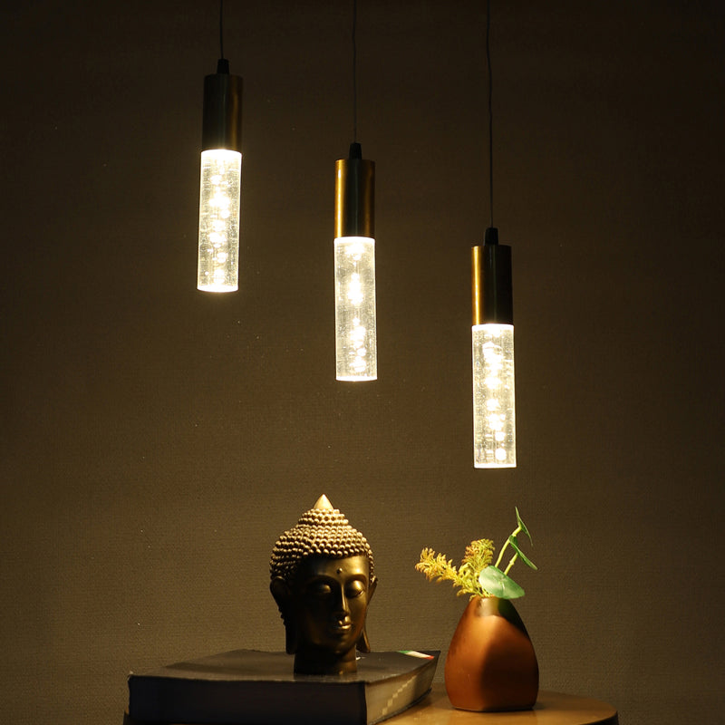 Rod Glow Ceiling Lamp