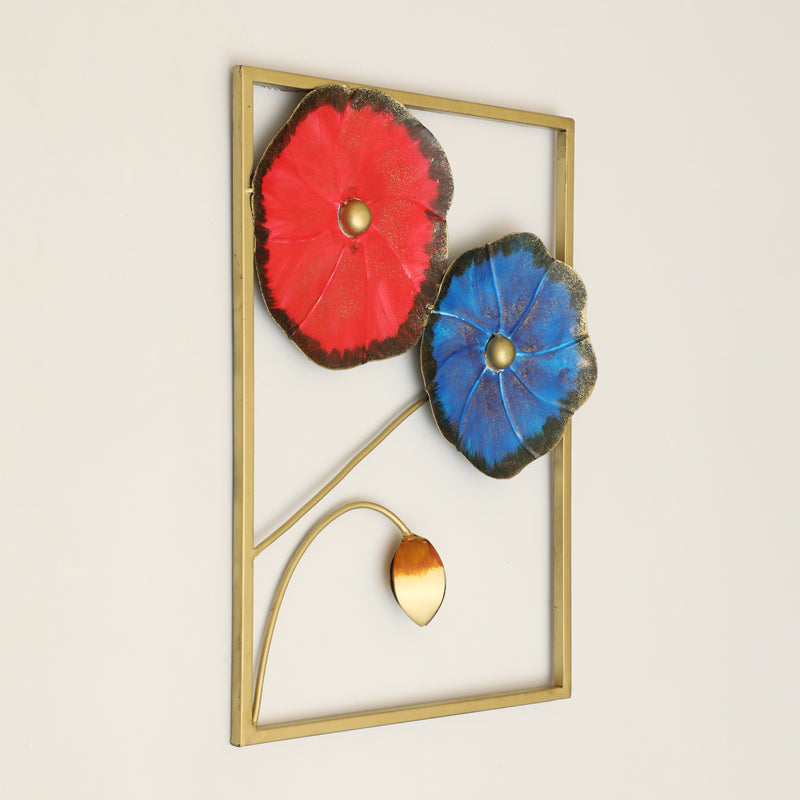 Sasha Flora Metal Wall Accent