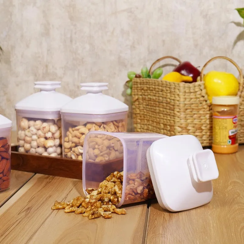 Snap Fresh Air Tight  Container ( 500 mL Each ) - Set of Four media 5