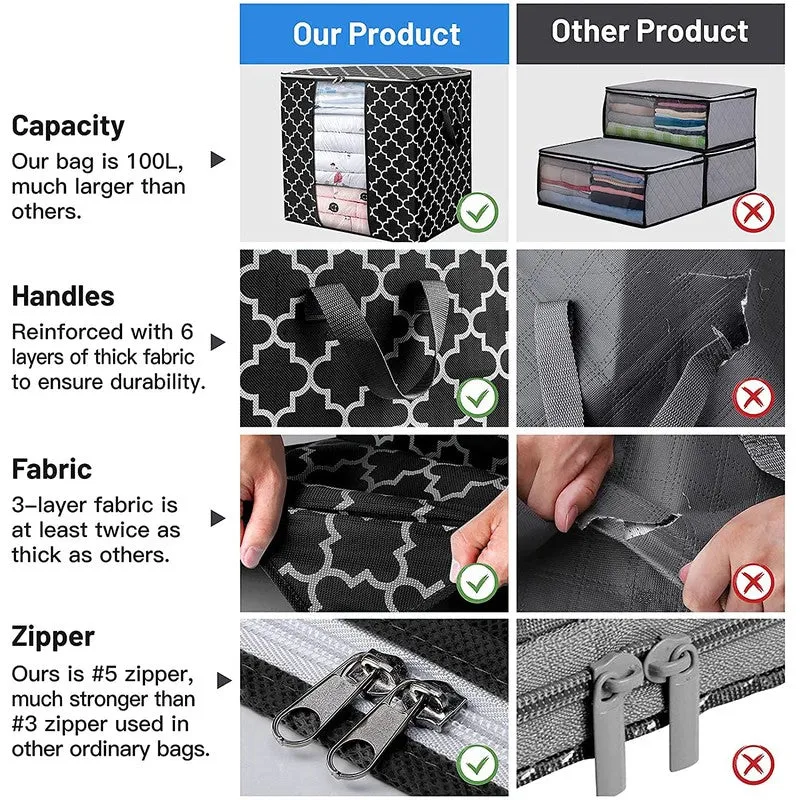SpaceSaver Foldable Box (Black) media 7