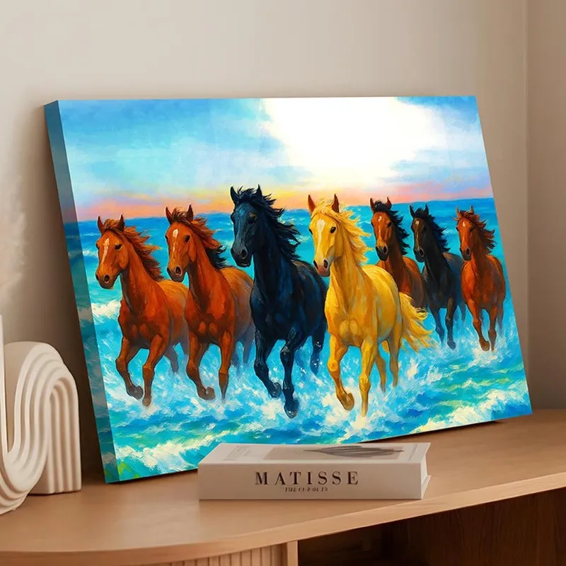 Ocean Gallop Wall Art media 2