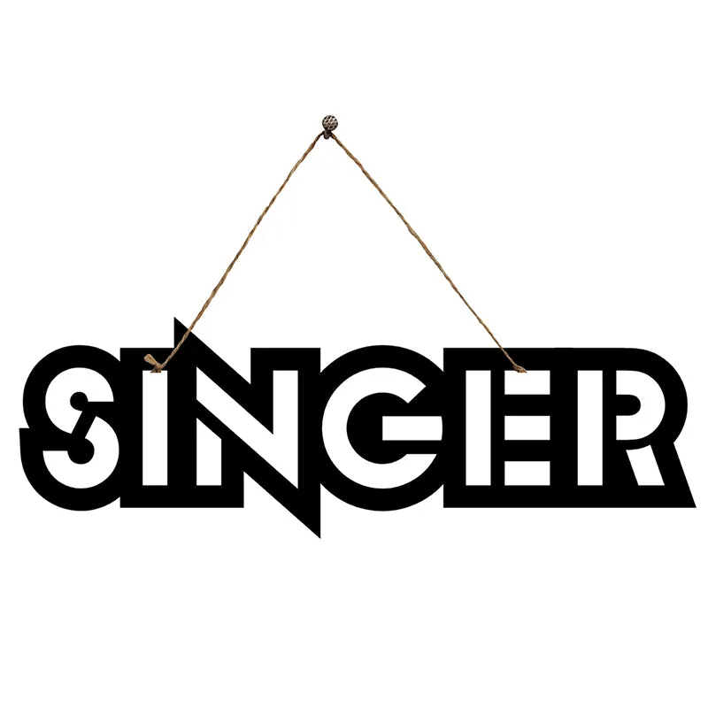 Singer Mild Steel Wall Accent media 3