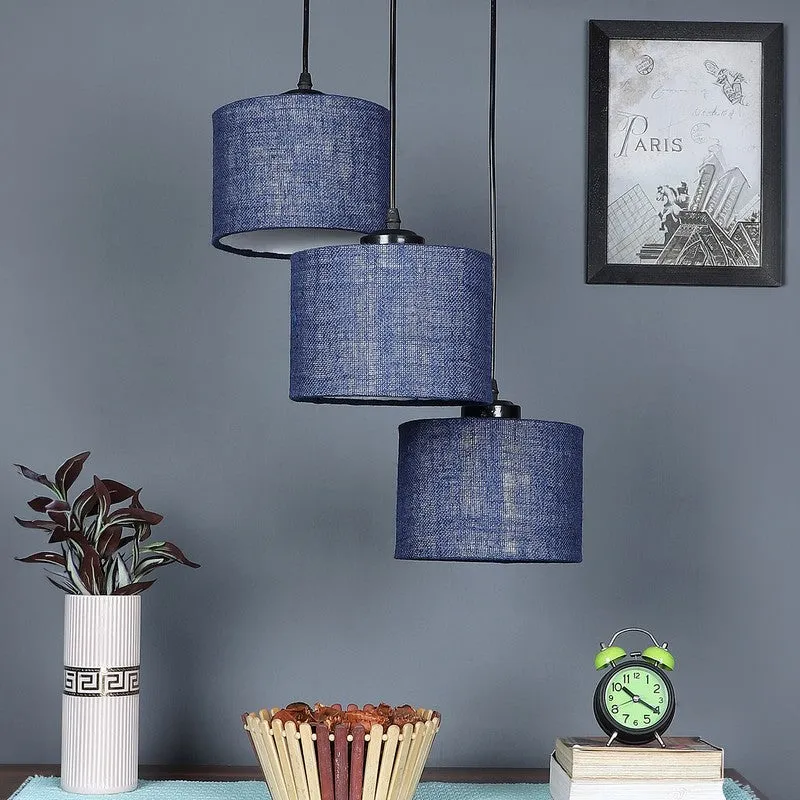 Lumera Drift Metal Ceiling Lamp - Blue media 3