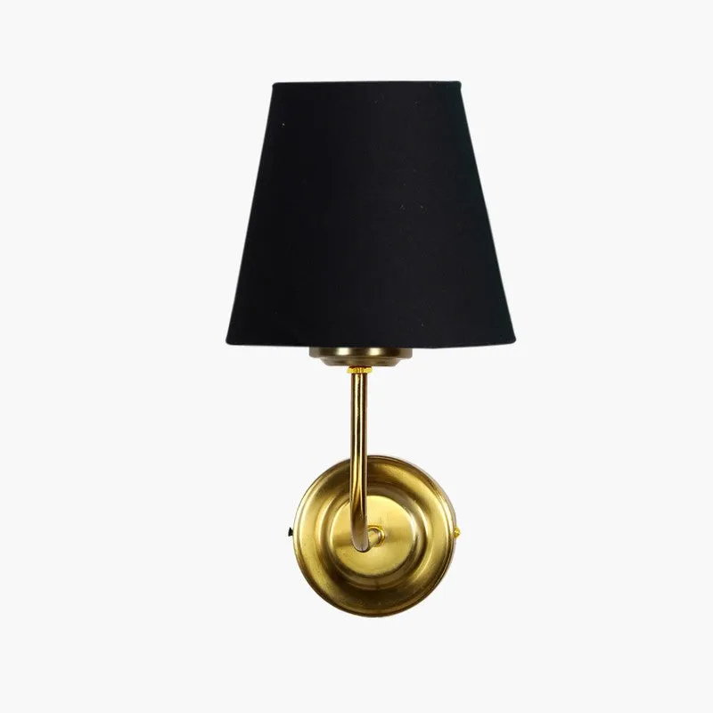 Lumoire Cone Metal Wall Lamp - Gold,Black media 5