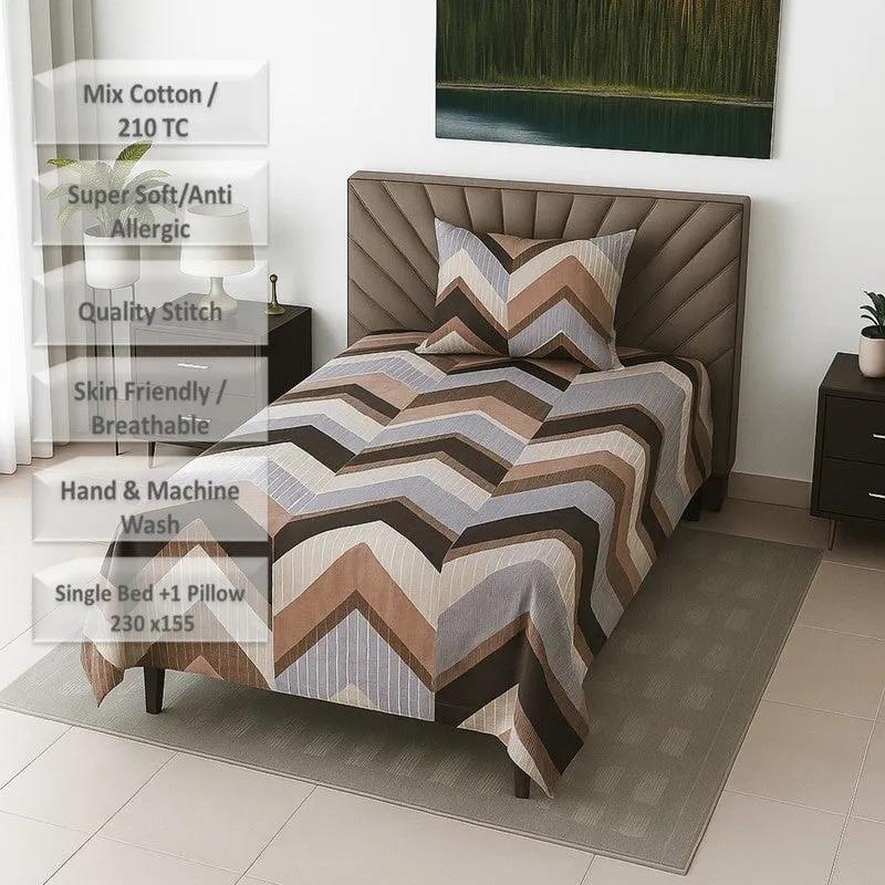 Plenox Cotton Bedsheets - 400 TC media 8