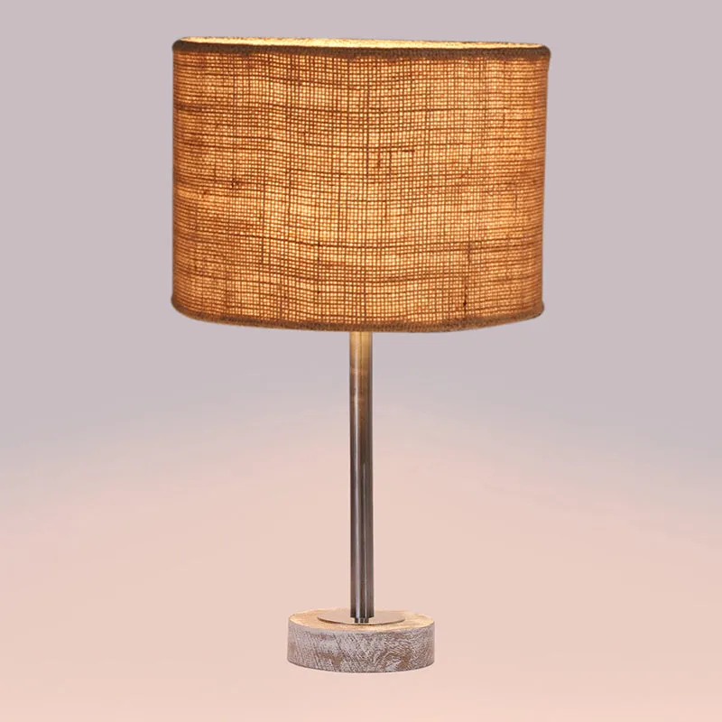 Sienna I Rodin Wooden Table Lamp - Beige,Silver,White media 5