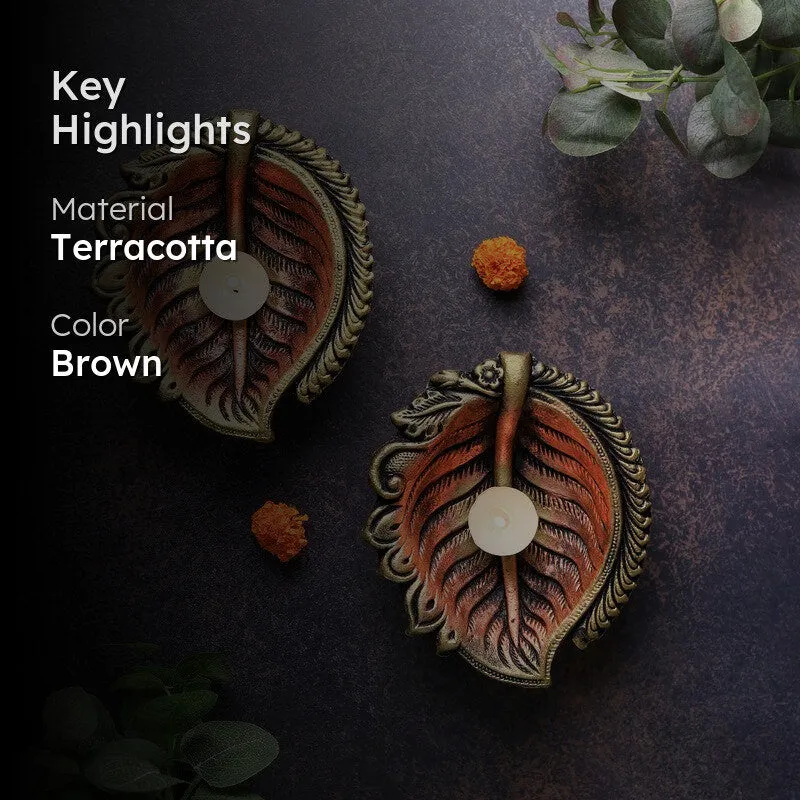 Banyan Diya - Set Of Two media 2