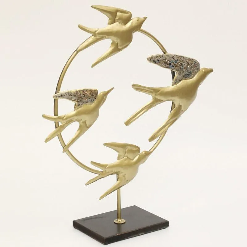 Free Flight Metal Bird Showpiece media 3