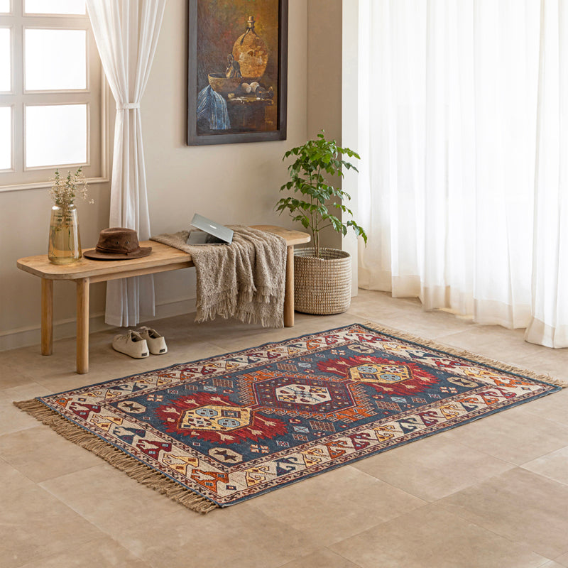 Nysa Handwoven Cotton Rug media 3