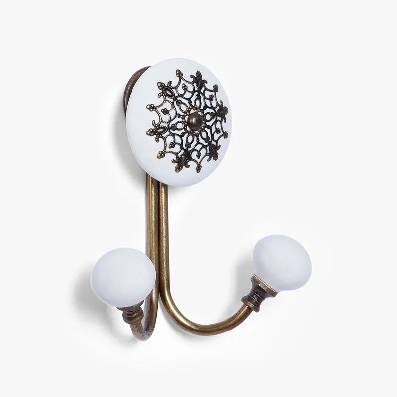 Piara Floral Filigree Wall Hook media 4