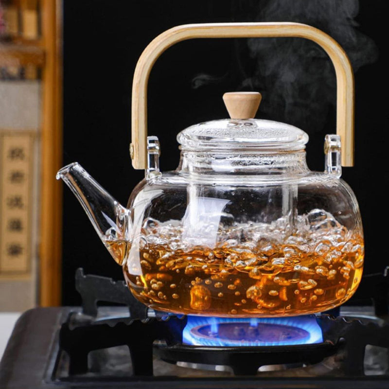 Thermica Borosilicate Glass Tea Pot with Infuser - 950 mL media 6