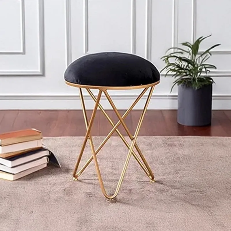 Plush Comfort Ottoman - Black media 1