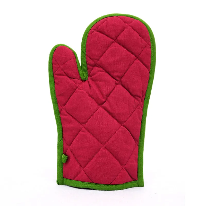 Swayam Teplo Kitchen Gloves (Red & Green) - Set Of Two media 7