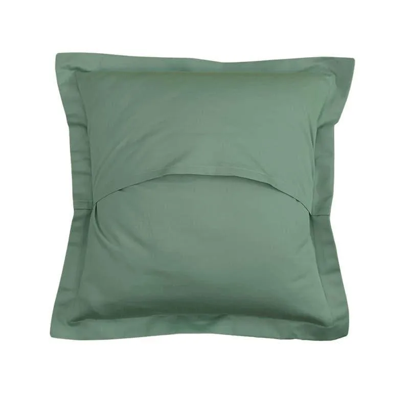 Sage Cushion Cover  (Green) - Set of Two media 4