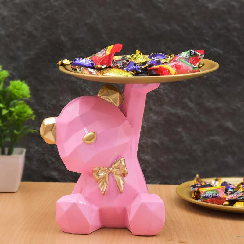 Mr Teddy Showpiece - Pink media 1