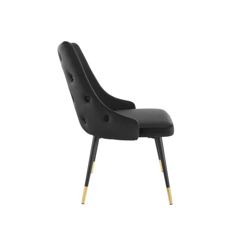 Lunara Neem Wood Accent Chair - Black media 6