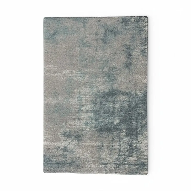 Urban Space Abstract Chenille Carpet - Grey media 1