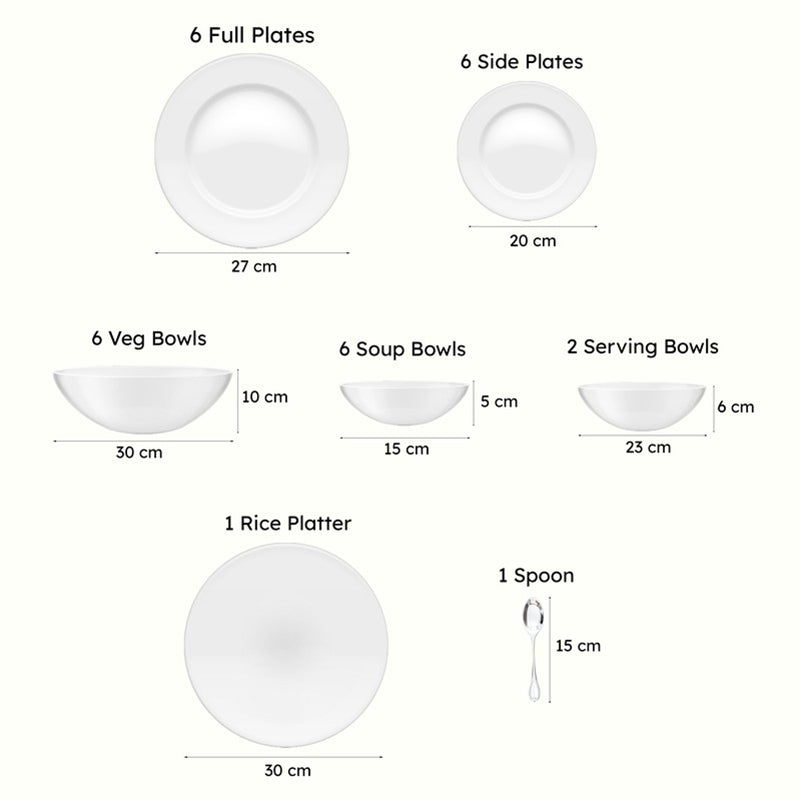 Moon Struck Dinner Set - 33 Piece Set media 5
