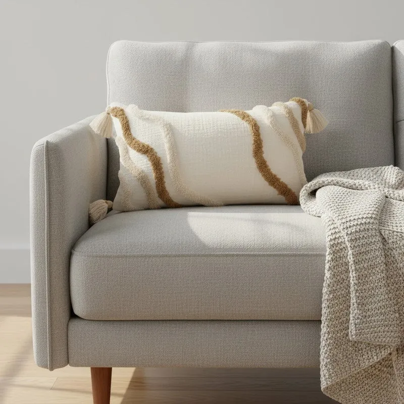 Crazy wave Tufted Cushion Cover media 3
