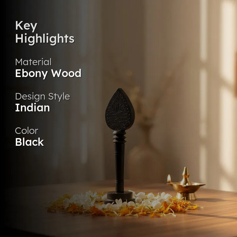 Temple Aura Karungali Ebony Wood Idol media 2