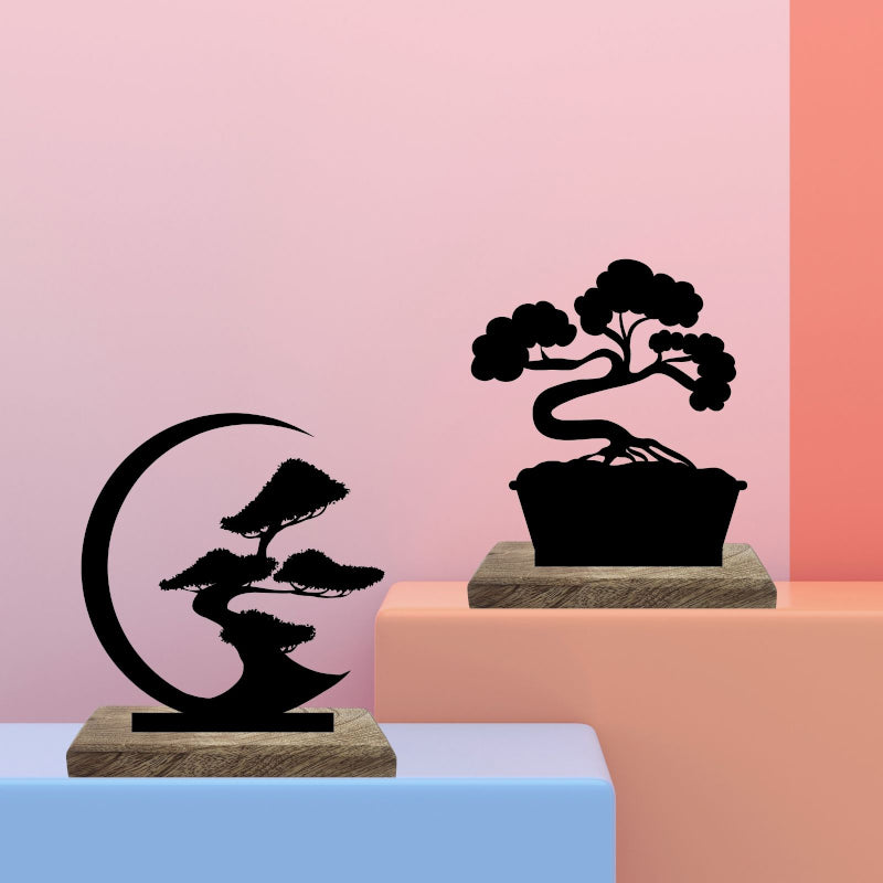Zen Garden Showpiece - Set Of Two