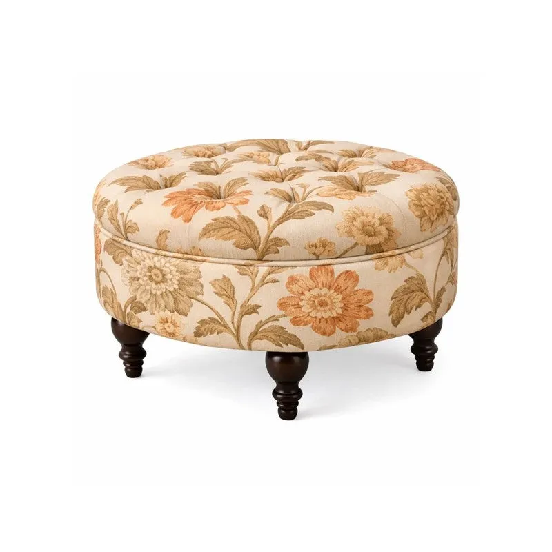 BloomNest Teak Wood Ottomans & Pouffe media 3