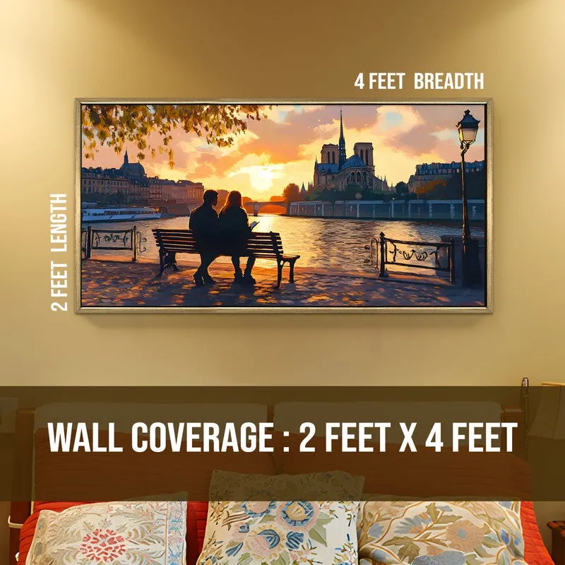 Sunhush Canvas Wall Painting With Frame media 8