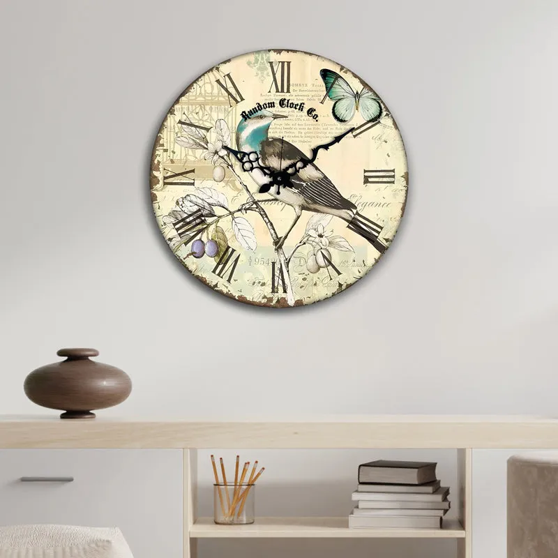 Orya Wood Analog Wall Clock media 1