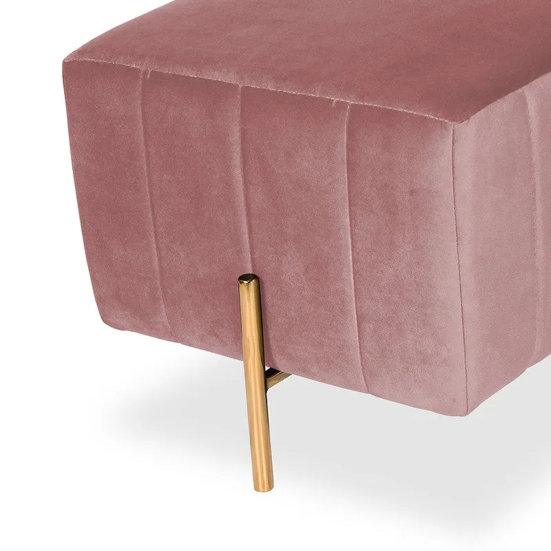 Zevion Softara Ottoman - Pink media 7