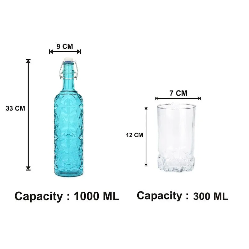 Hayes 1000 mL Water Bottle With 300 mL Glasses - Five Piece Set media 6