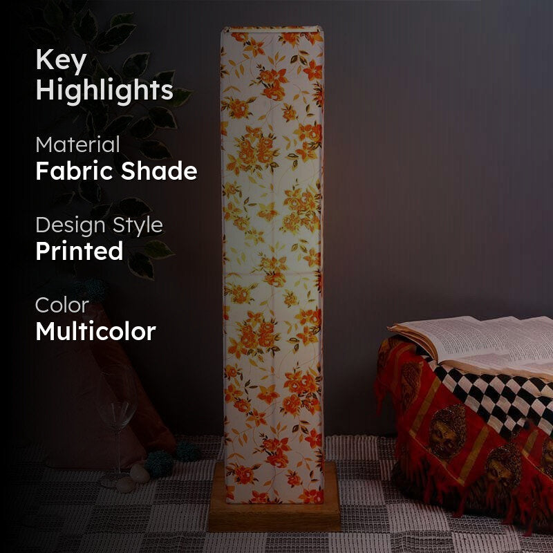 Peony Rectangular Floor Lamp media 2