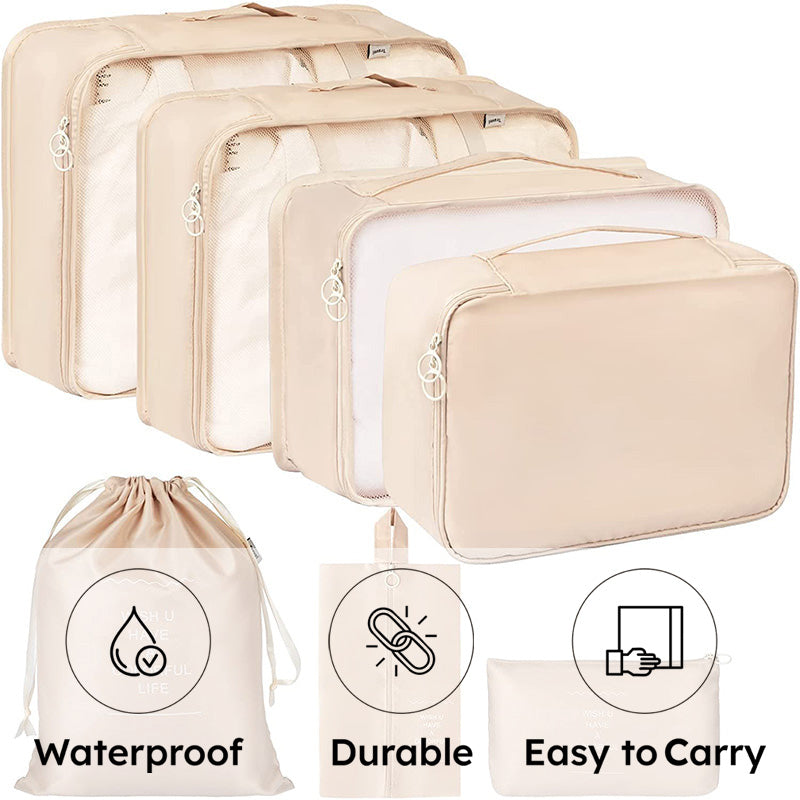 Robbie Travel Organizer (Pink) - Seven Piece Set media 8
