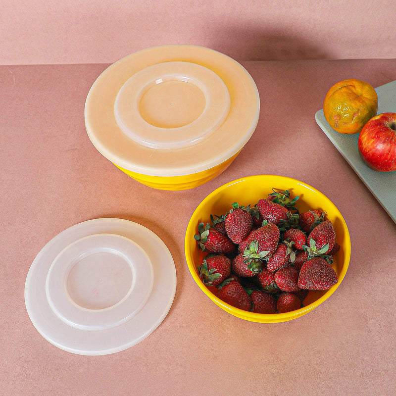 Maneva Serving Bowl (Yellow) - Set  Of Two media 3