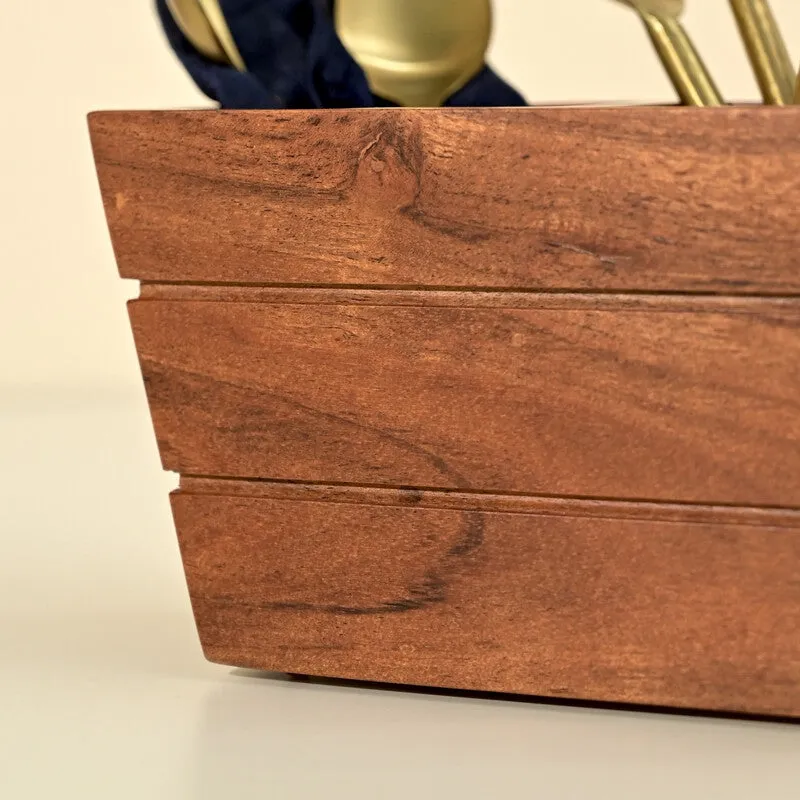Juna Wooden Cutlery Holder media 7