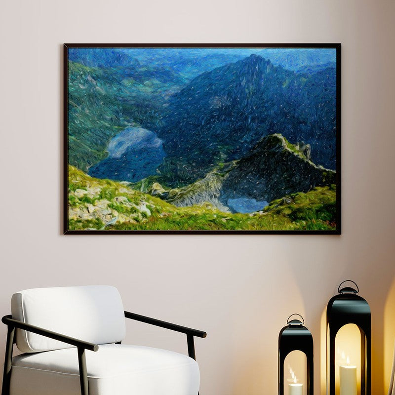 The Great Wave off Kanagawa Painting By Hokusai - Black Frame media 4