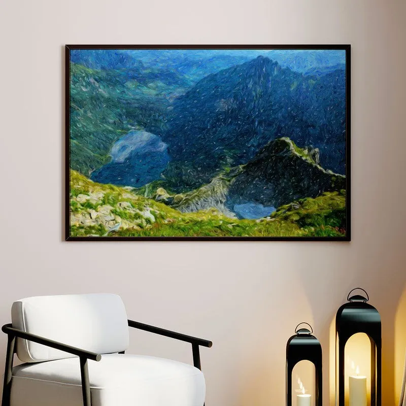 The Great Wave off Kanagawa Painting By Hokusai - Black Frame media 4