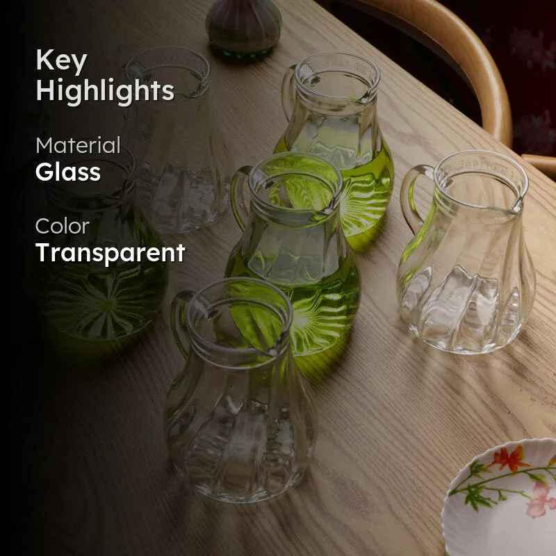 Orvella Glass Jug(1000 mL) - Set Of Six media 2